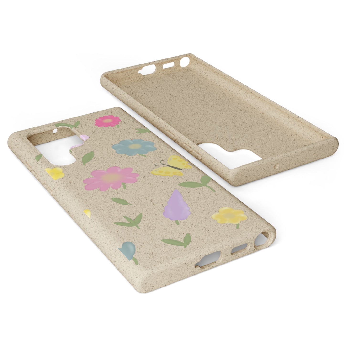 Eco-Friendly Floral Samsung Case - Biodegradable & Stylish