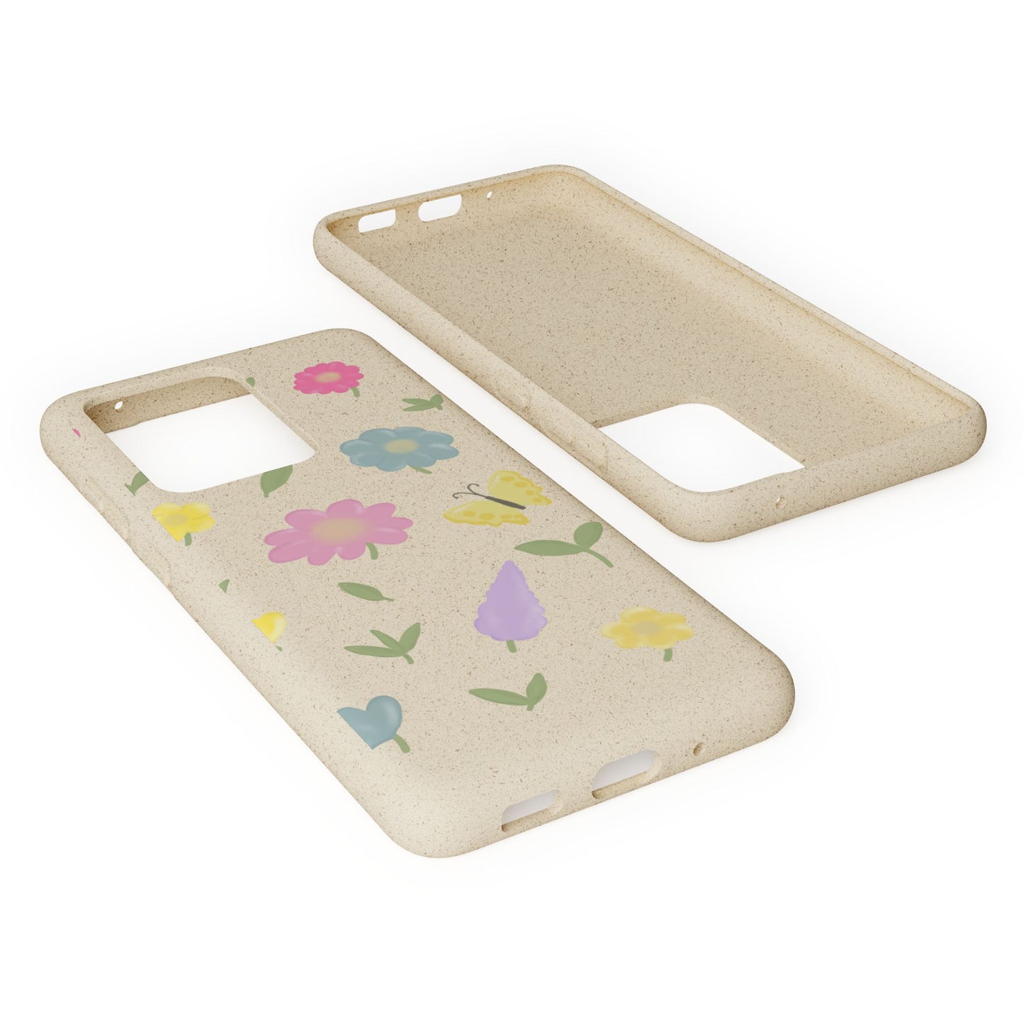 Eco-Friendly Floral Samsung Case - Biodegradable & Stylish