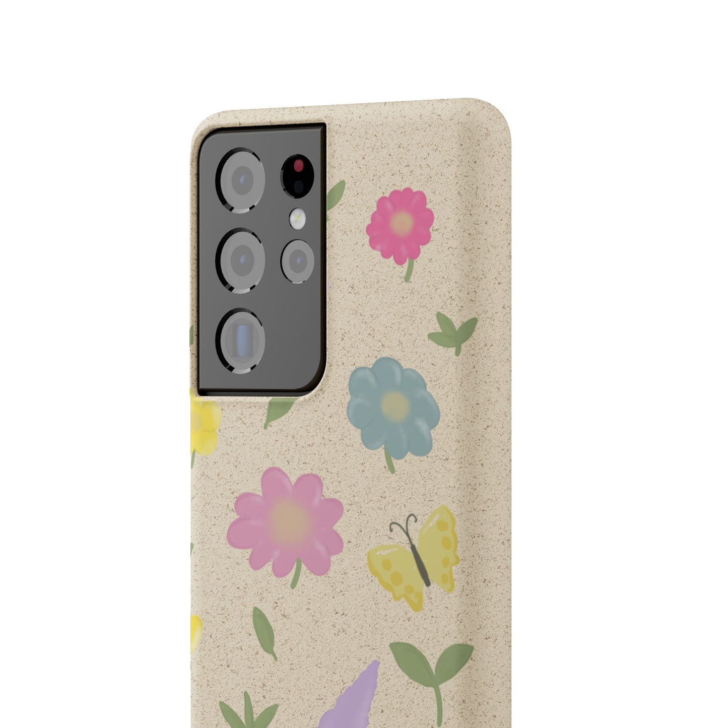 Eco-Friendly Floral Samsung Case - Biodegradable & Stylish