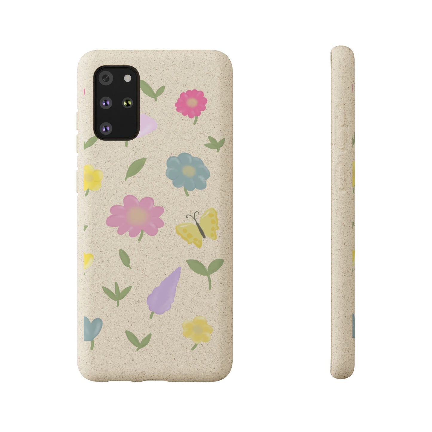 Eco-Friendly Floral Samsung Case - Biodegradable & Stylish