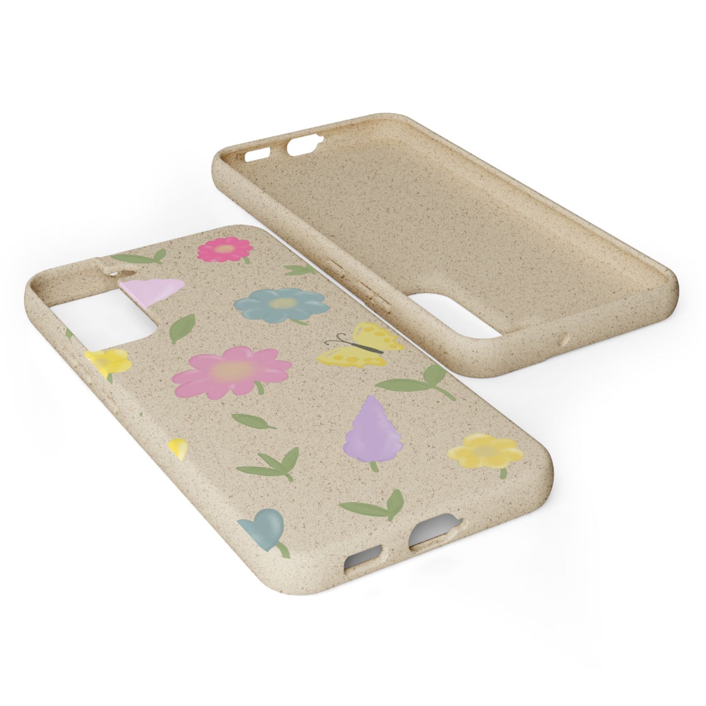 Eco-Friendly Floral Samsung Case - Biodegradable & Stylish