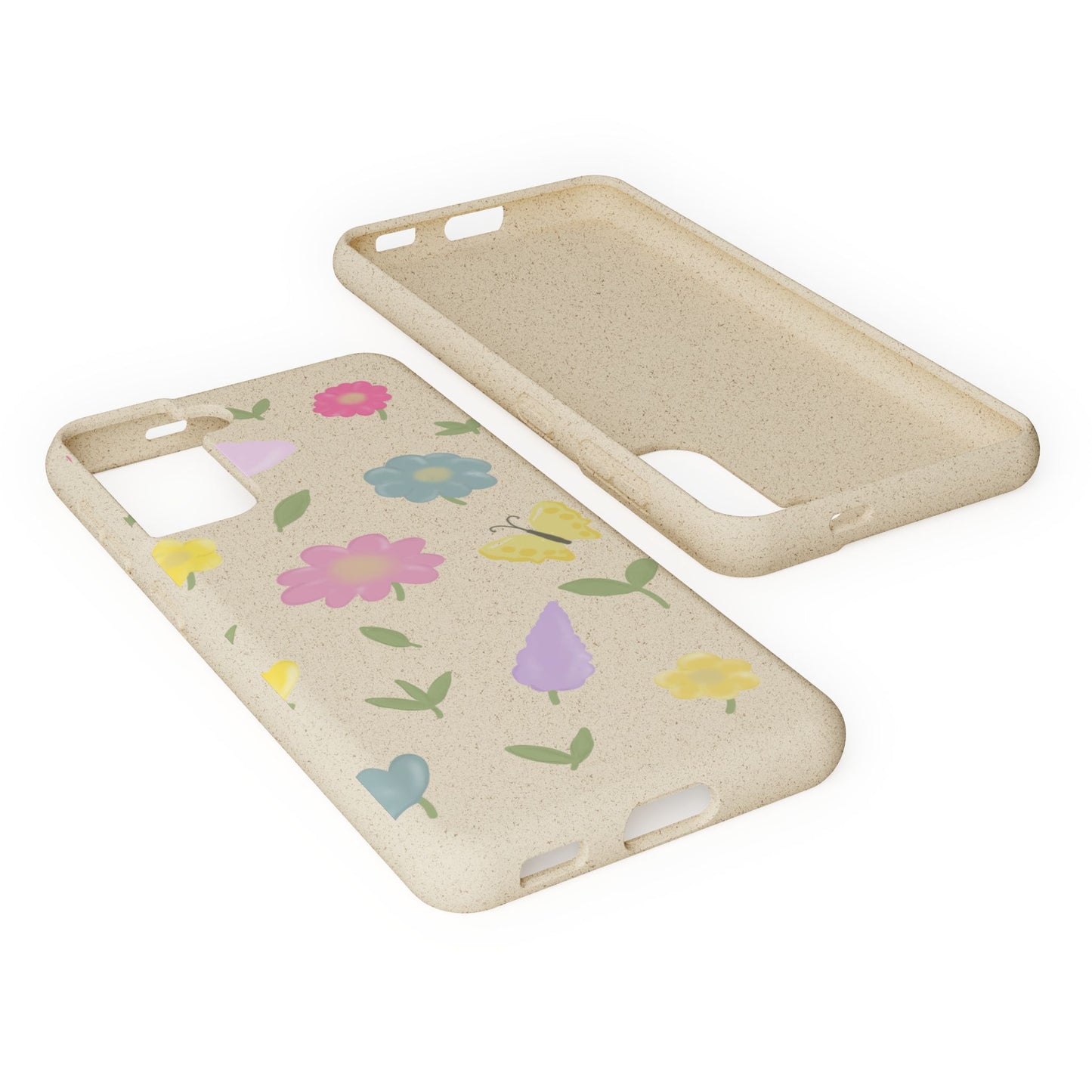 Eco-Friendly Floral Samsung Case - Biodegradable & Stylish