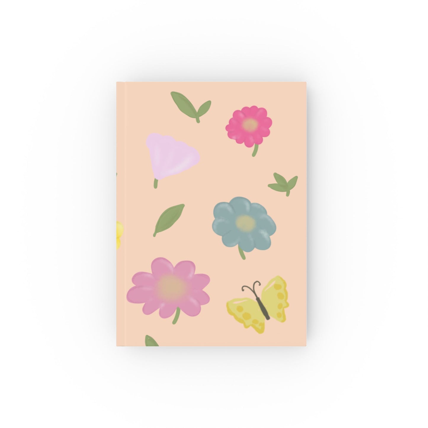 Colorful Floral Hard Backed Journal - Inspiring Creativity & Reflection