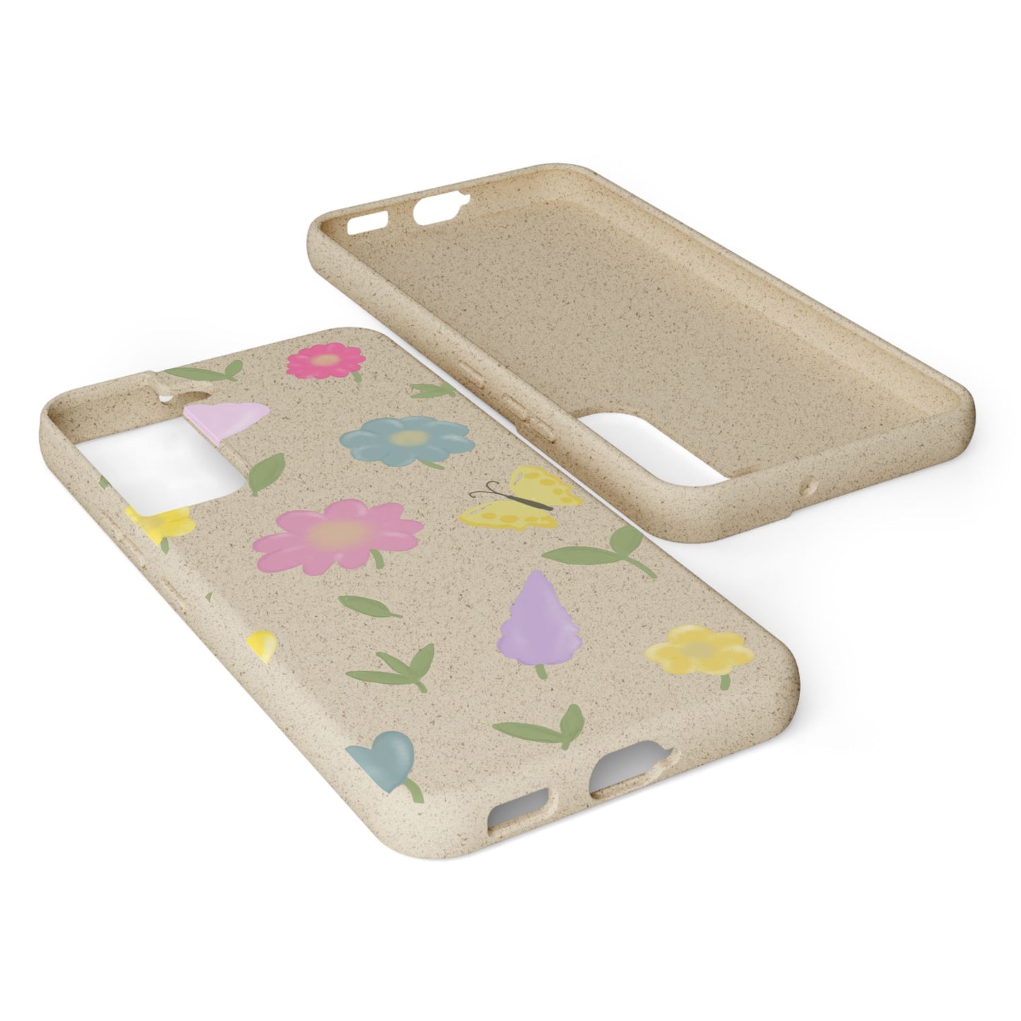 Eco-Friendly Floral Samsung Case - Biodegradable & Stylish