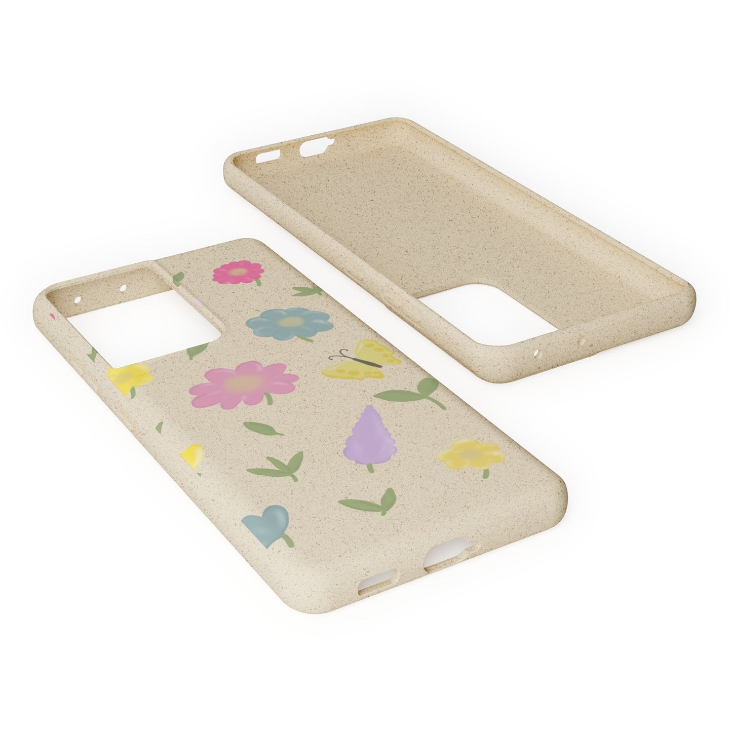 Eco-Friendly Floral Samsung Case - Biodegradable & Stylish