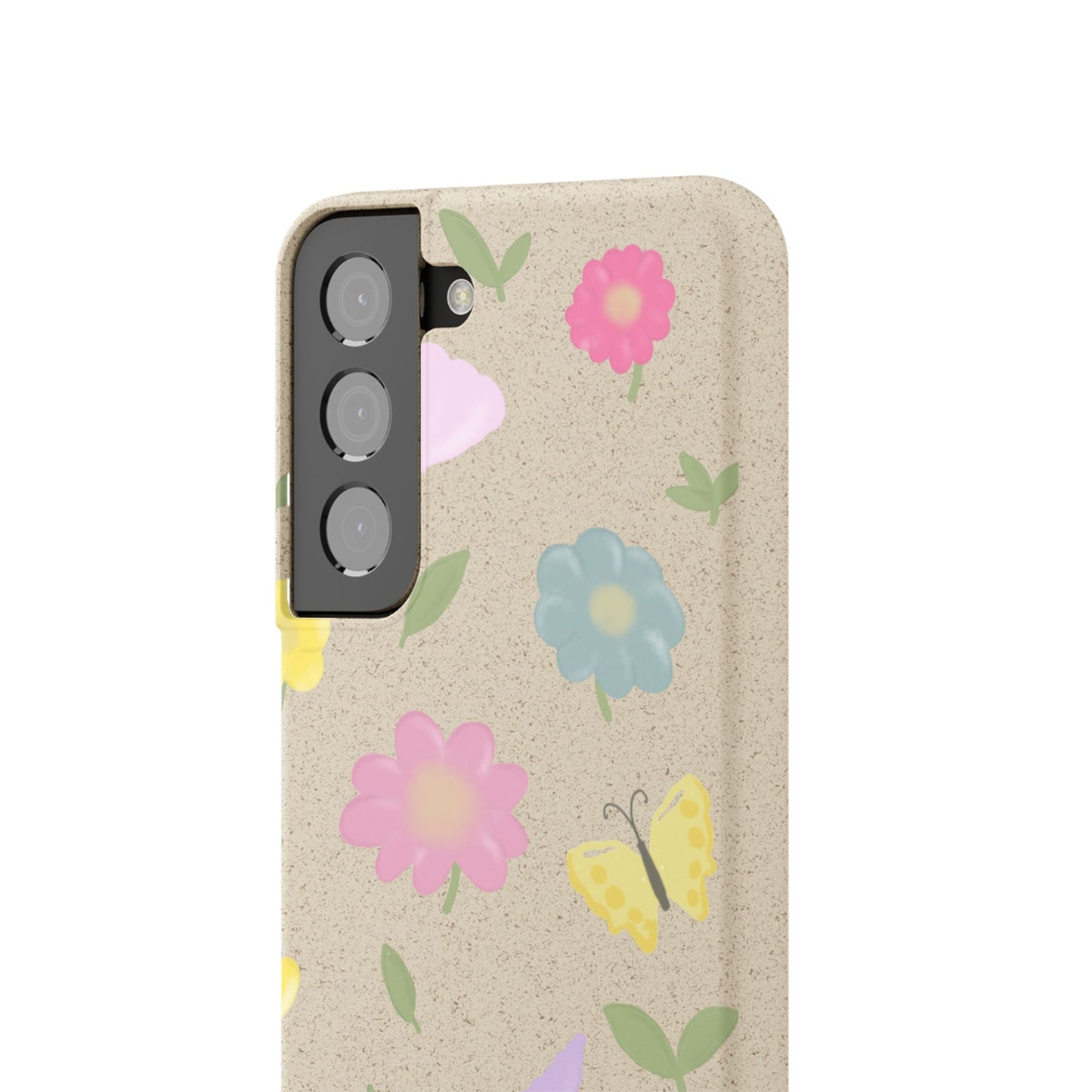 Eco-Friendly Floral Samsung Case - Biodegradable & Stylish