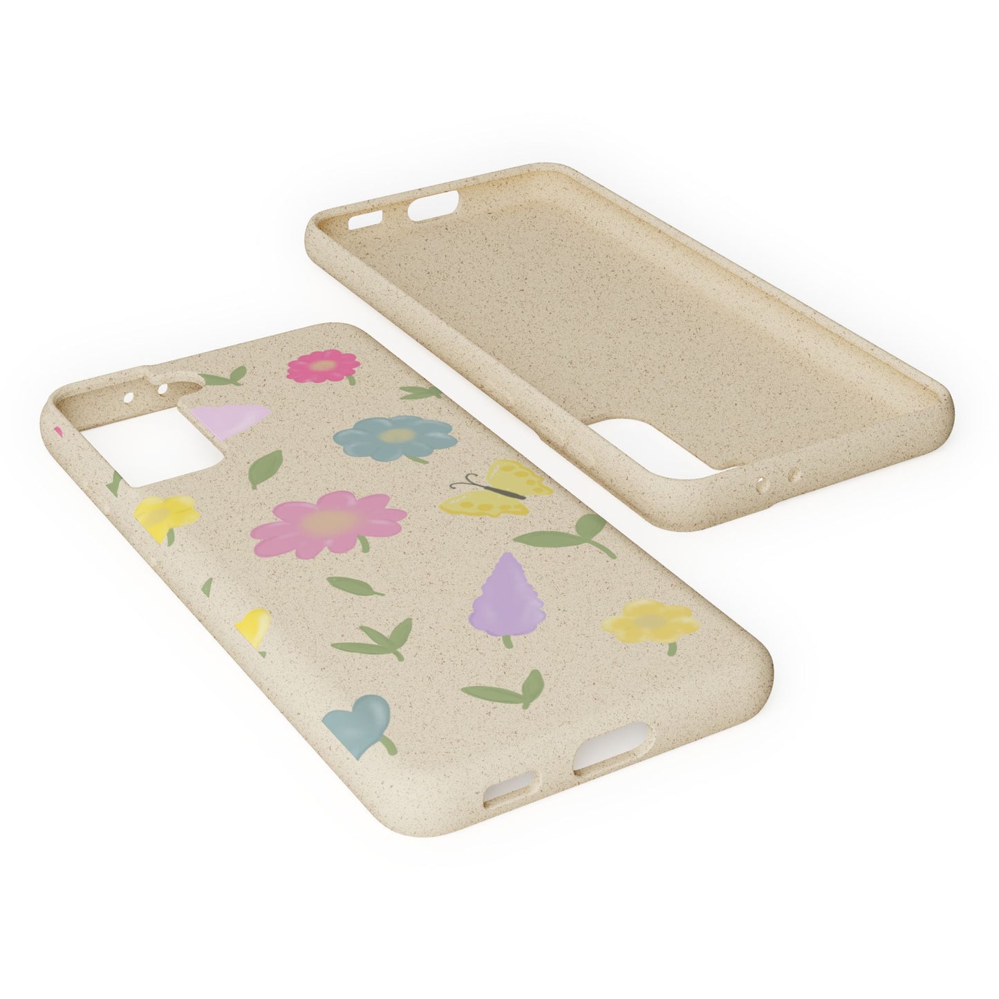 Eco-Friendly Floral Samsung Case - Biodegradable & Stylish