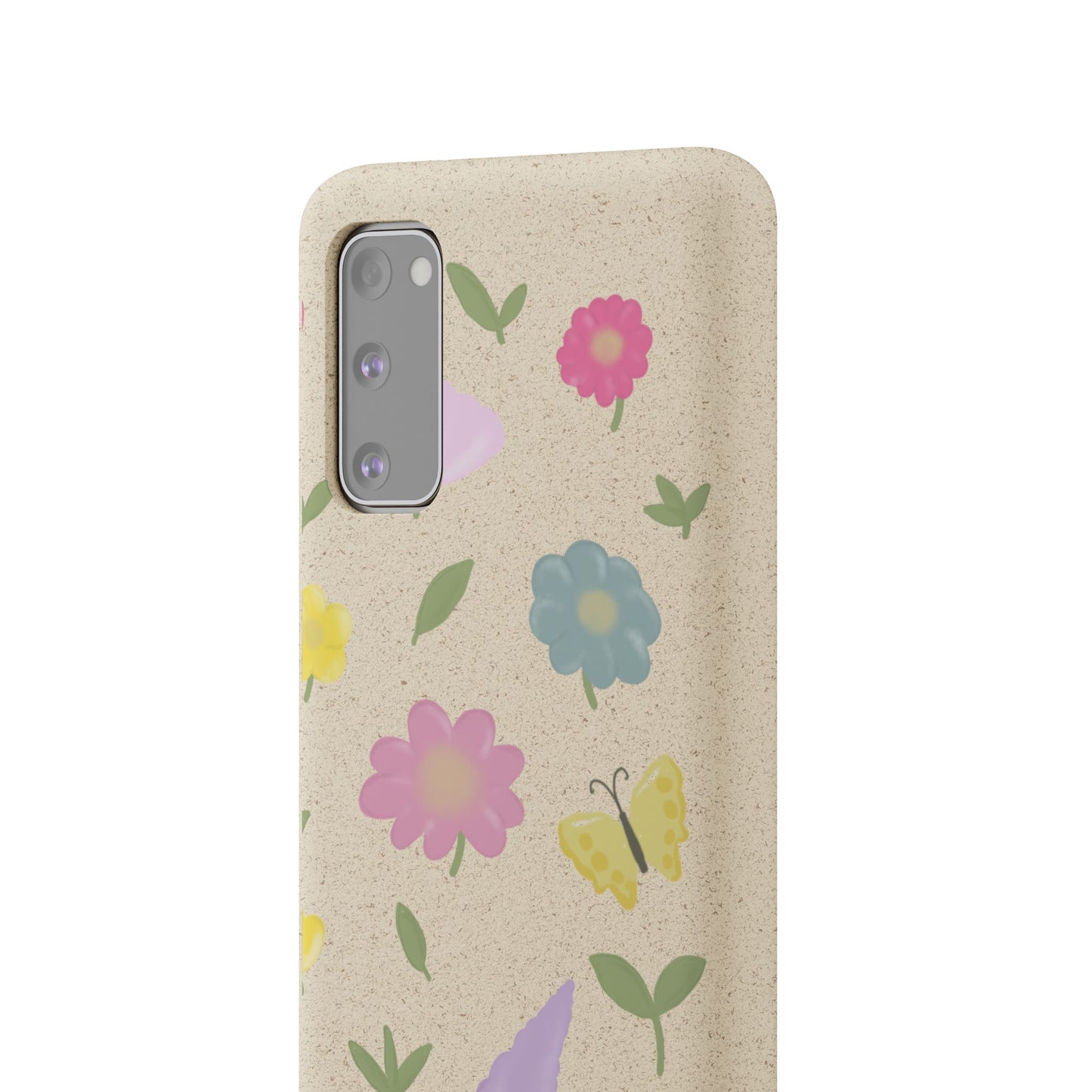 Eco-Friendly Floral Samsung Case - Biodegradable & Stylish