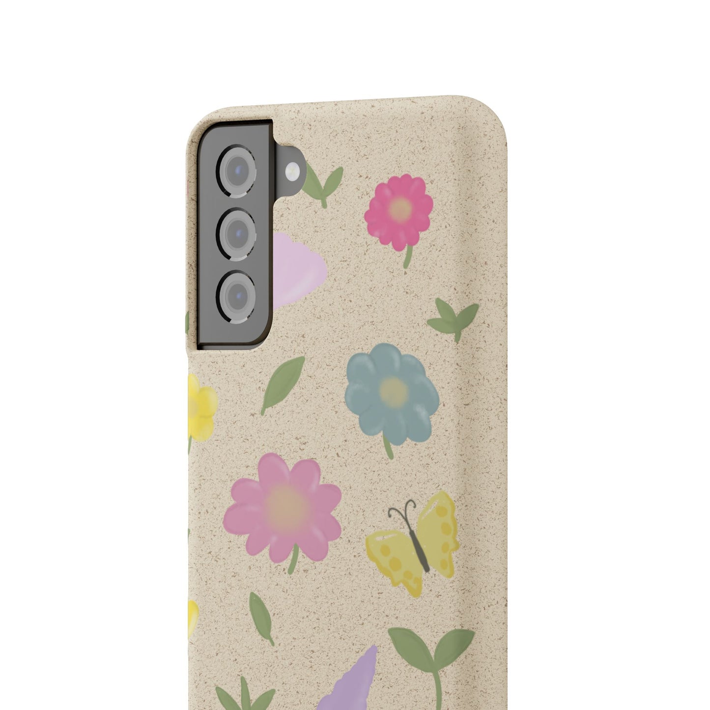 Eco-Friendly Floral Samsung Case - Biodegradable & Stylish