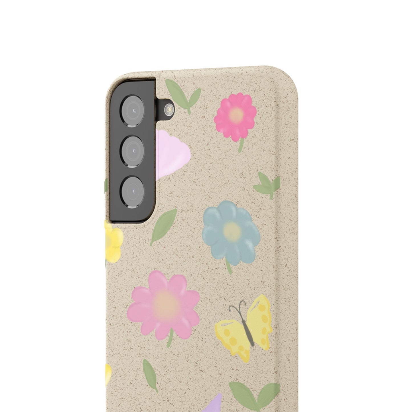 Eco-Friendly Floral Samsung Case - Biodegradable & Stylish