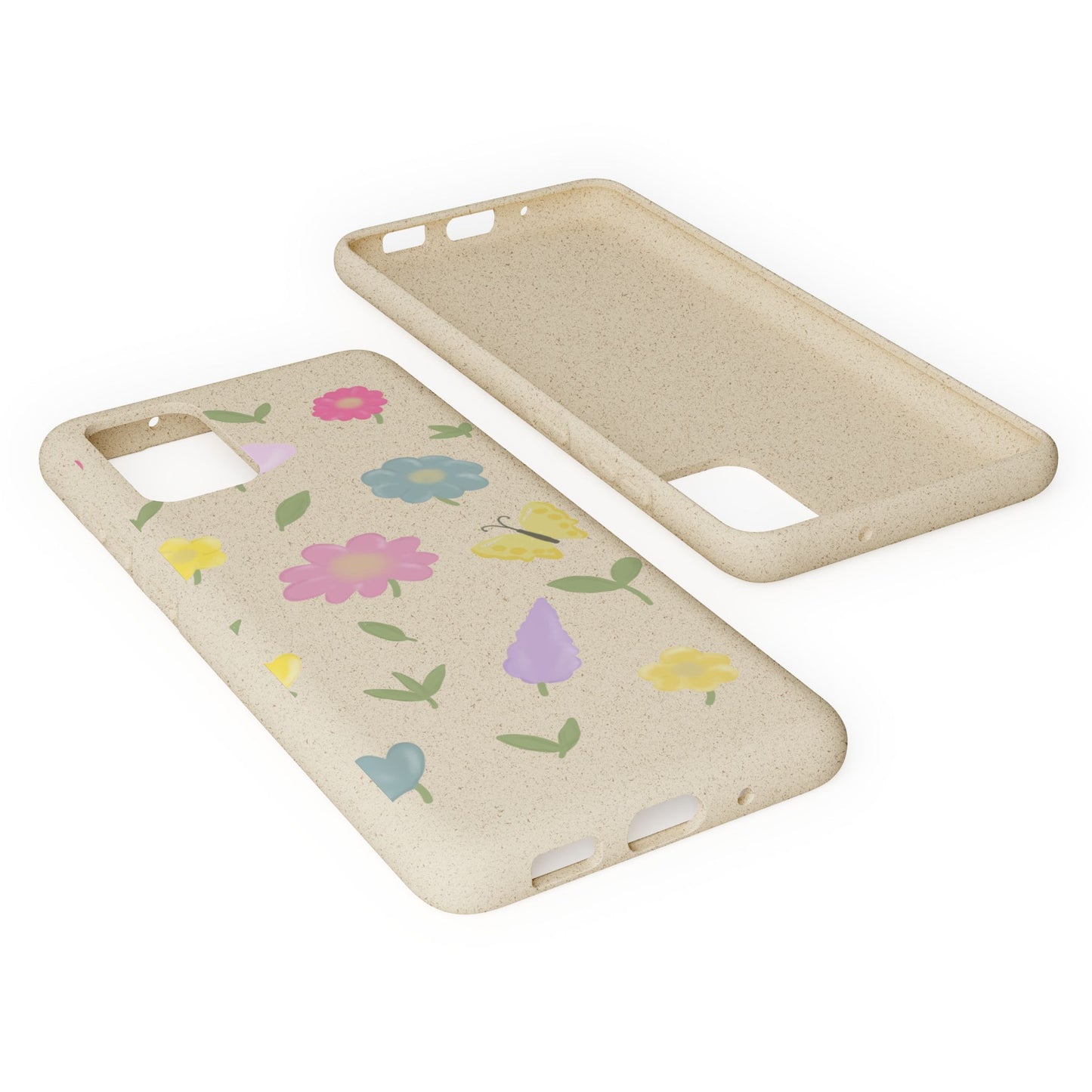 Eco-Friendly Floral Samsung Case - Biodegradable & Stylish