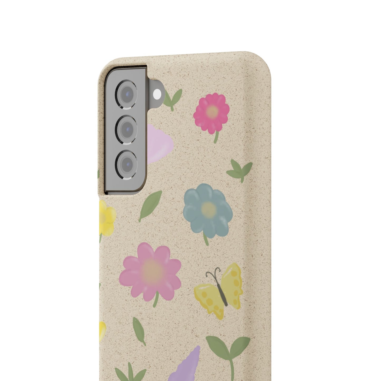 Eco-Friendly Floral Samsung Case - Biodegradable & Stylish