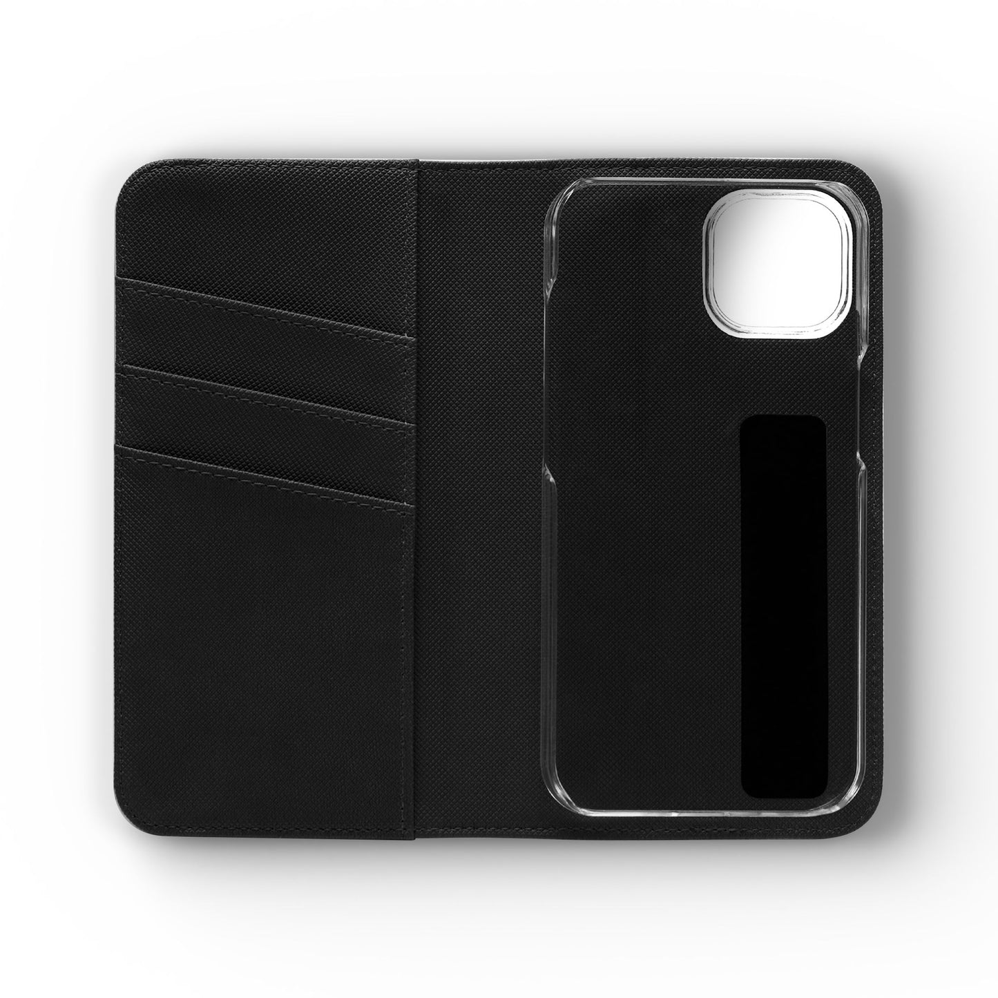 Floral Butterfly Flip Case - Vibrant Phone Wallet Cover for Nature Lovers