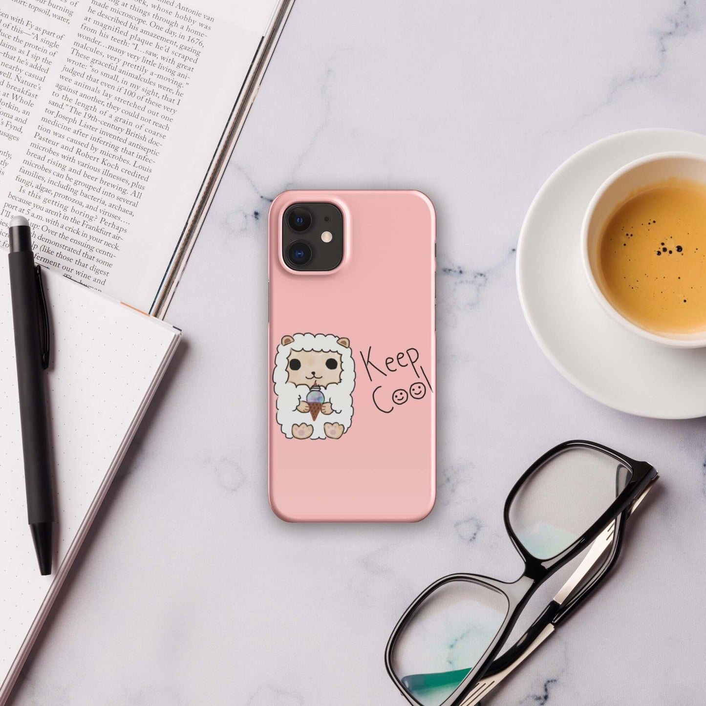 Snap case for iPhone®-Pink