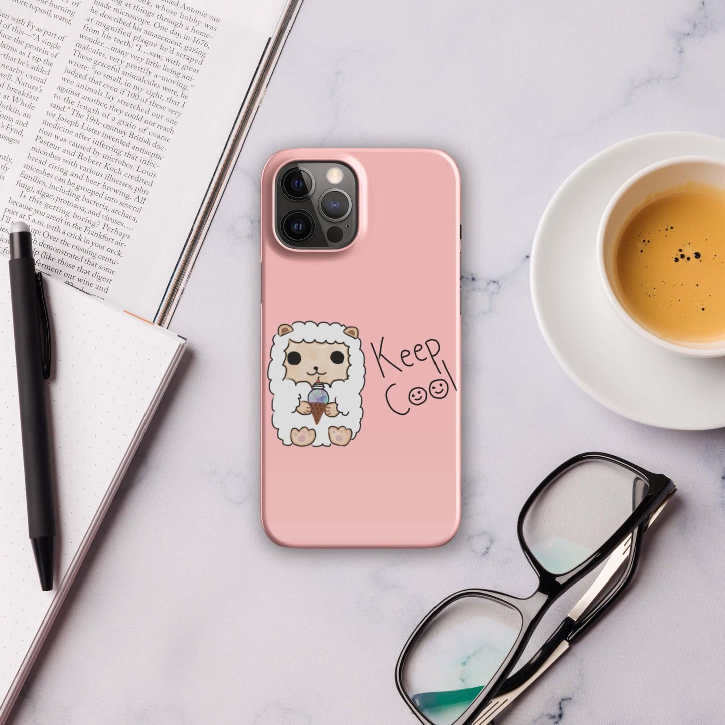Snap case for iPhone®-Pink