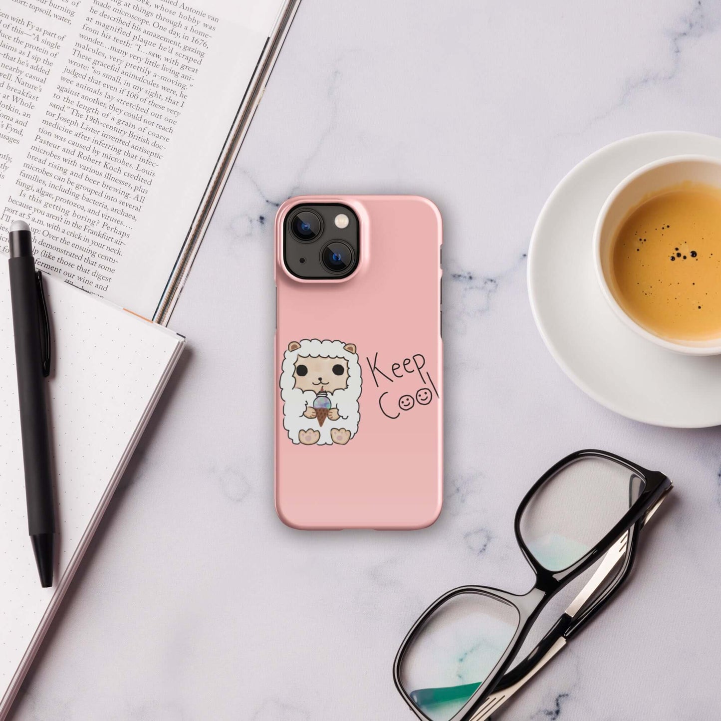Snap case for iPhone®-Pink