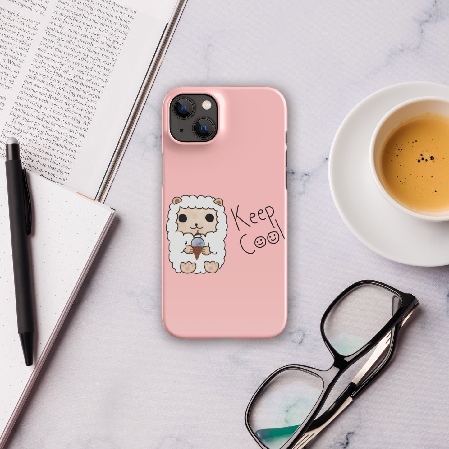 Snap case for iPhone®-Pink