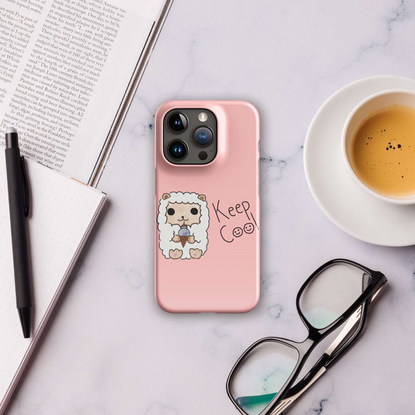 Snap case for iPhone®-Pink