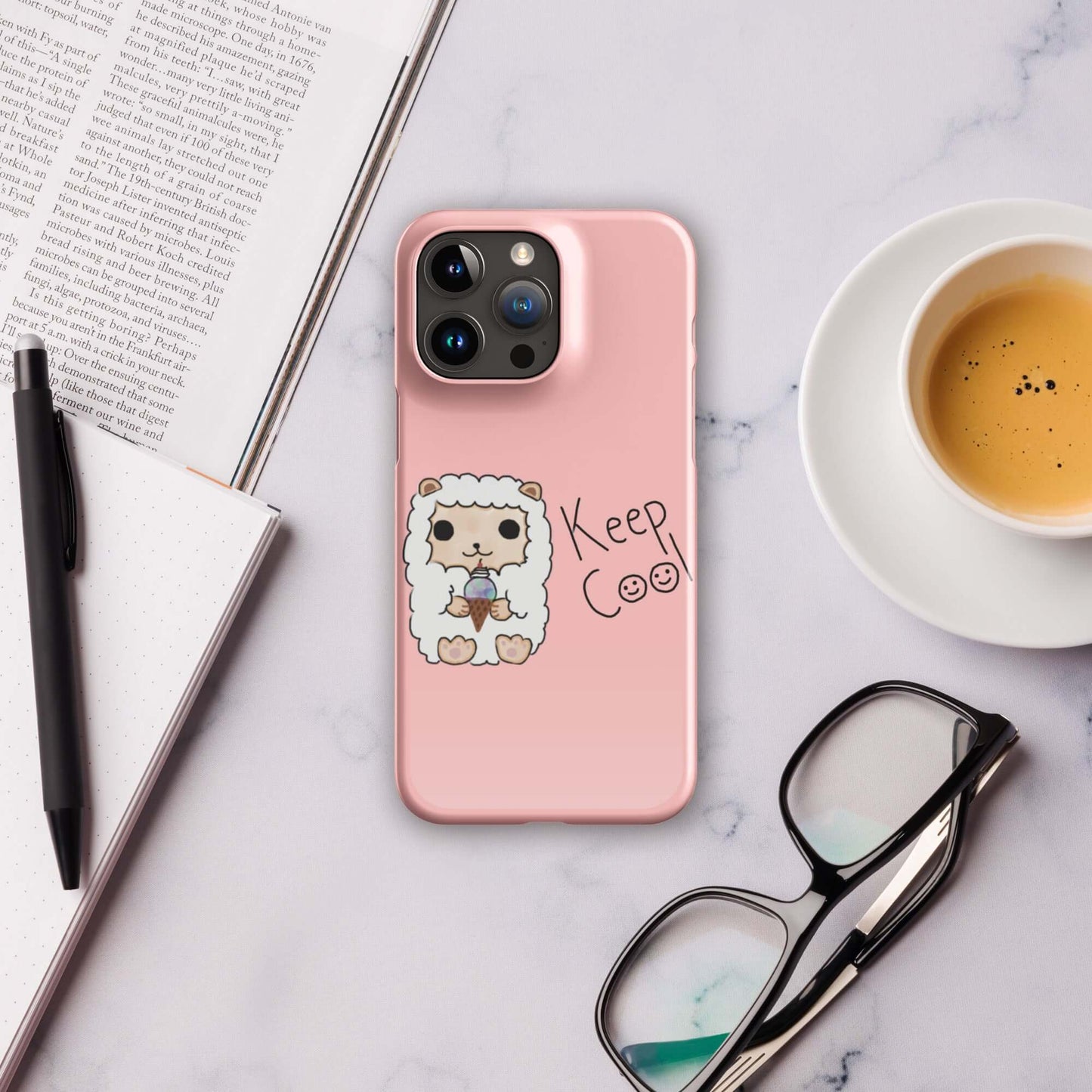 Snap case for iPhone®-Pink