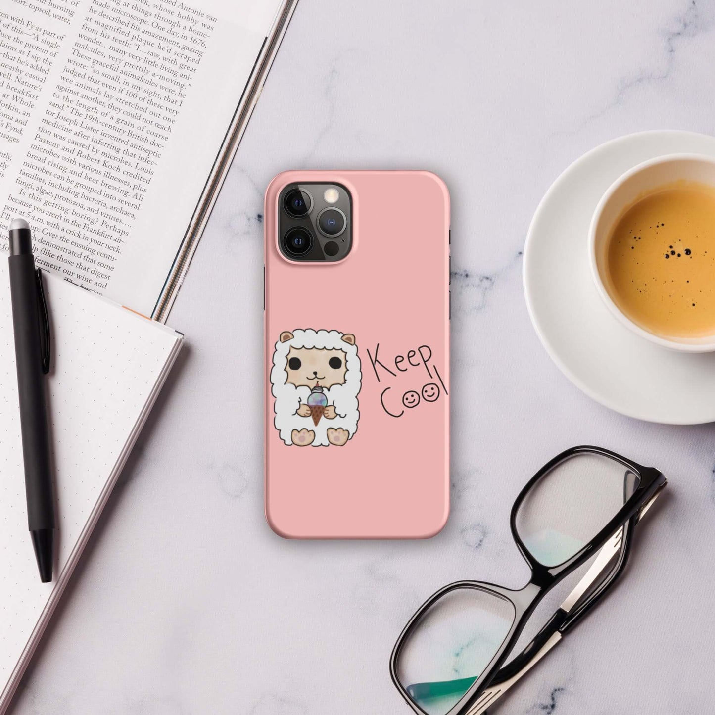 Snap case for iPhone®-Pink