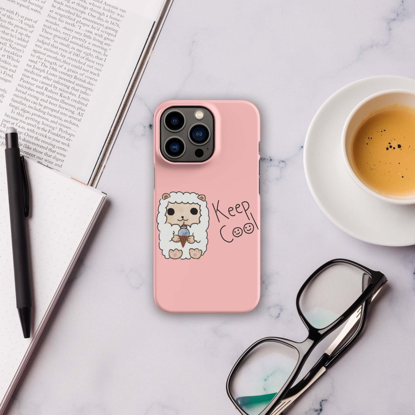 Snap case for iPhone®-Pink