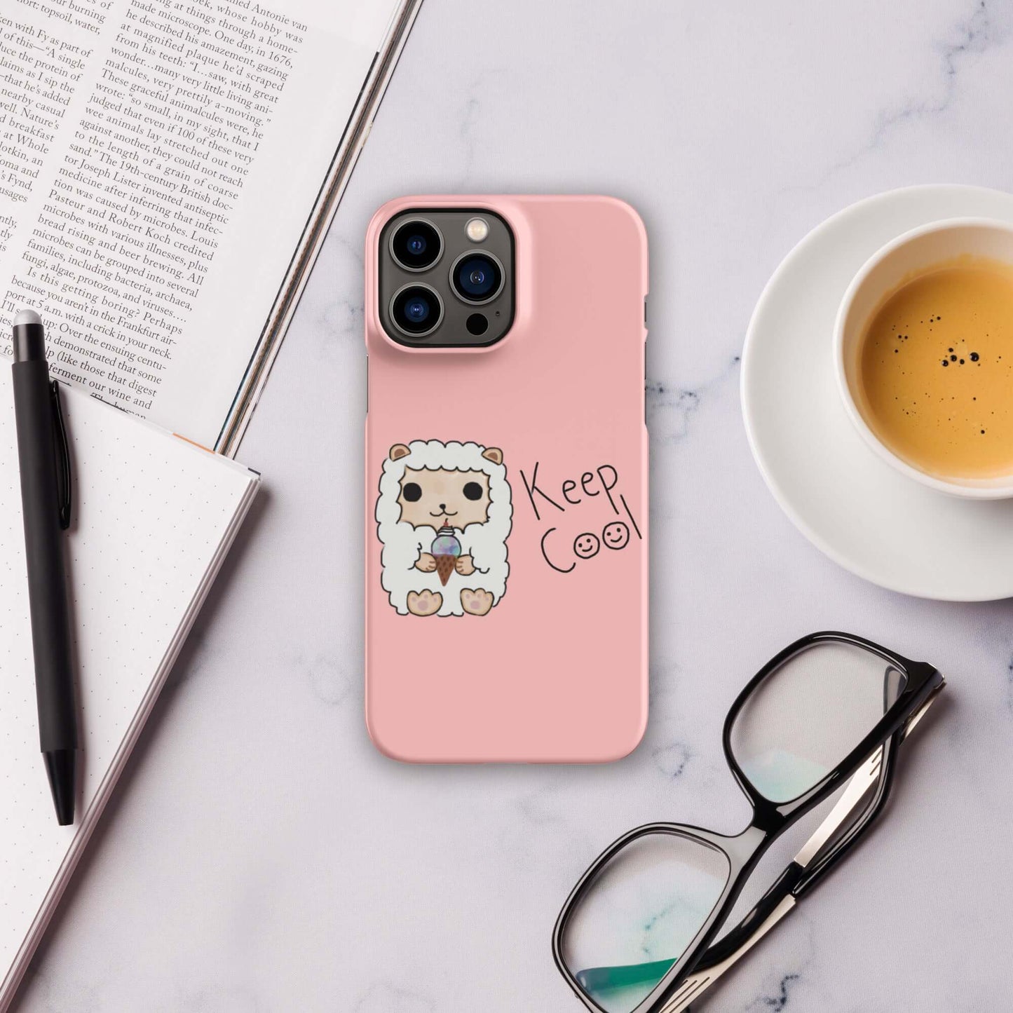 Snap case for iPhone®-Pink