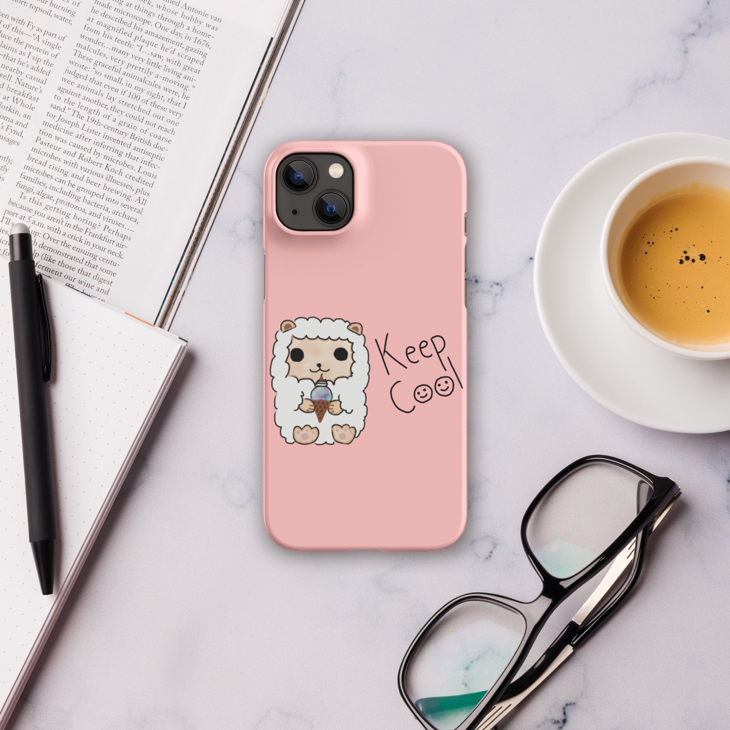 Snap case for iPhone®-Pink
