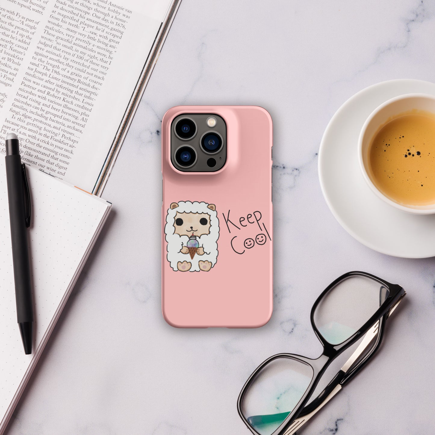 Snap case for iPhone®-Pink