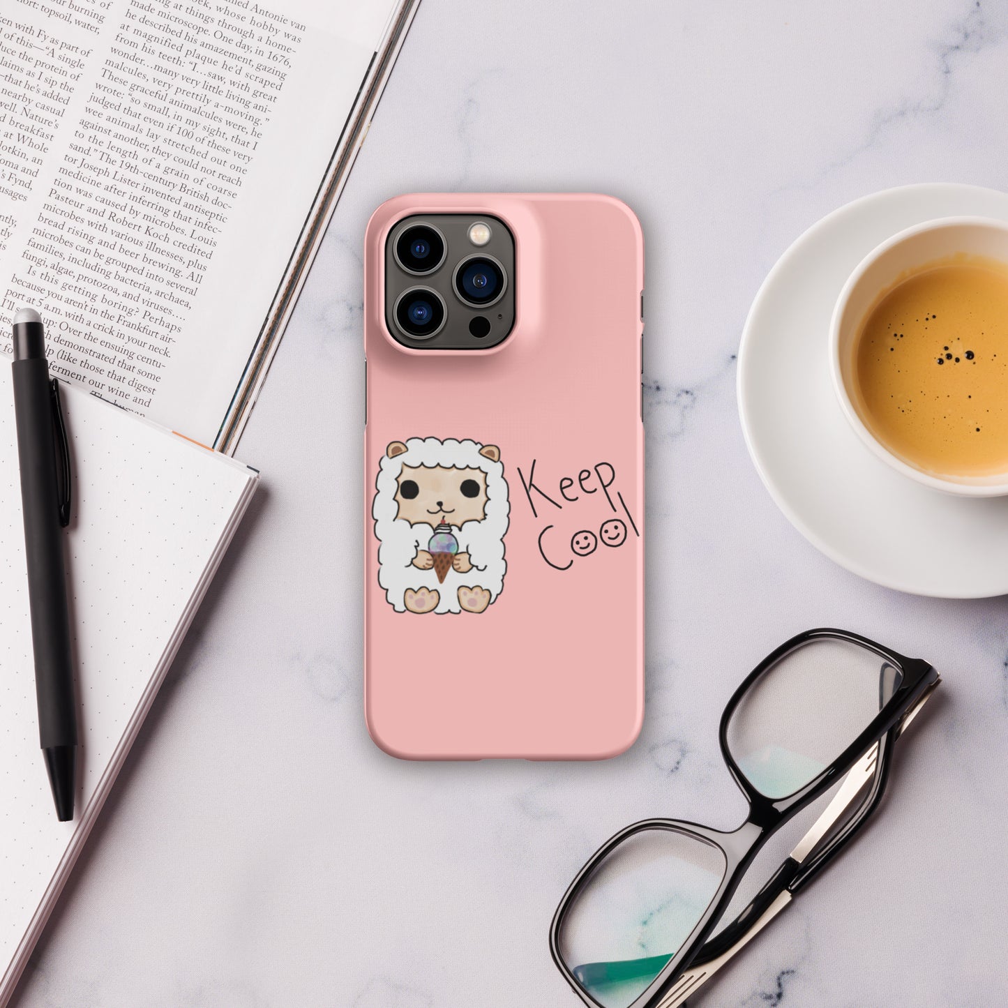 Snap case for iPhone®-Pink