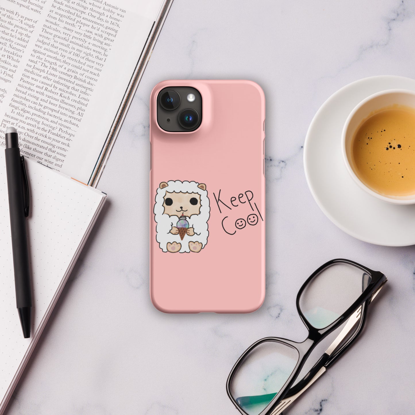 Snap case for iPhone®-Pink
