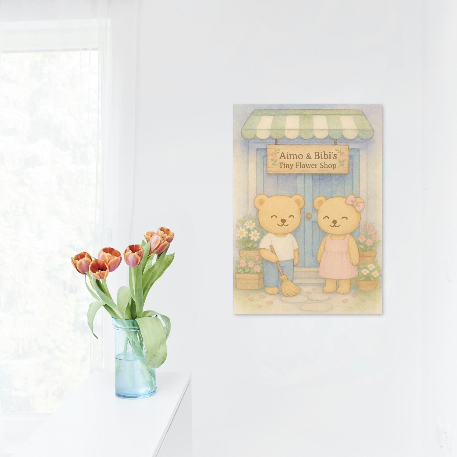 Tiny Flower Shop in Her Dreams