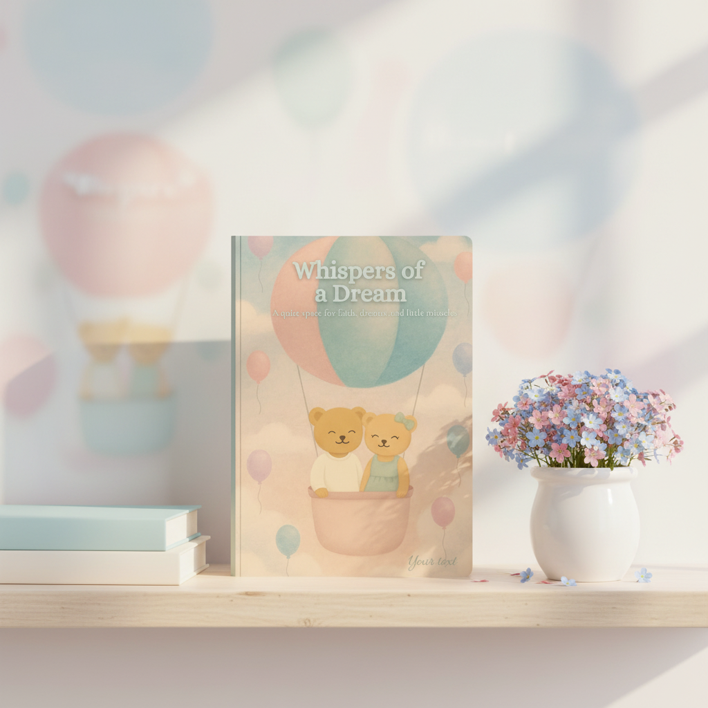 Whispers of a Dream Journal | Pastel Balloon Voyage Notebook