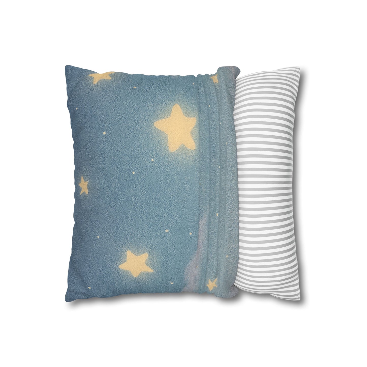 Whispers of a Dream Pillow Cover | Starry Night Cozy Cushion