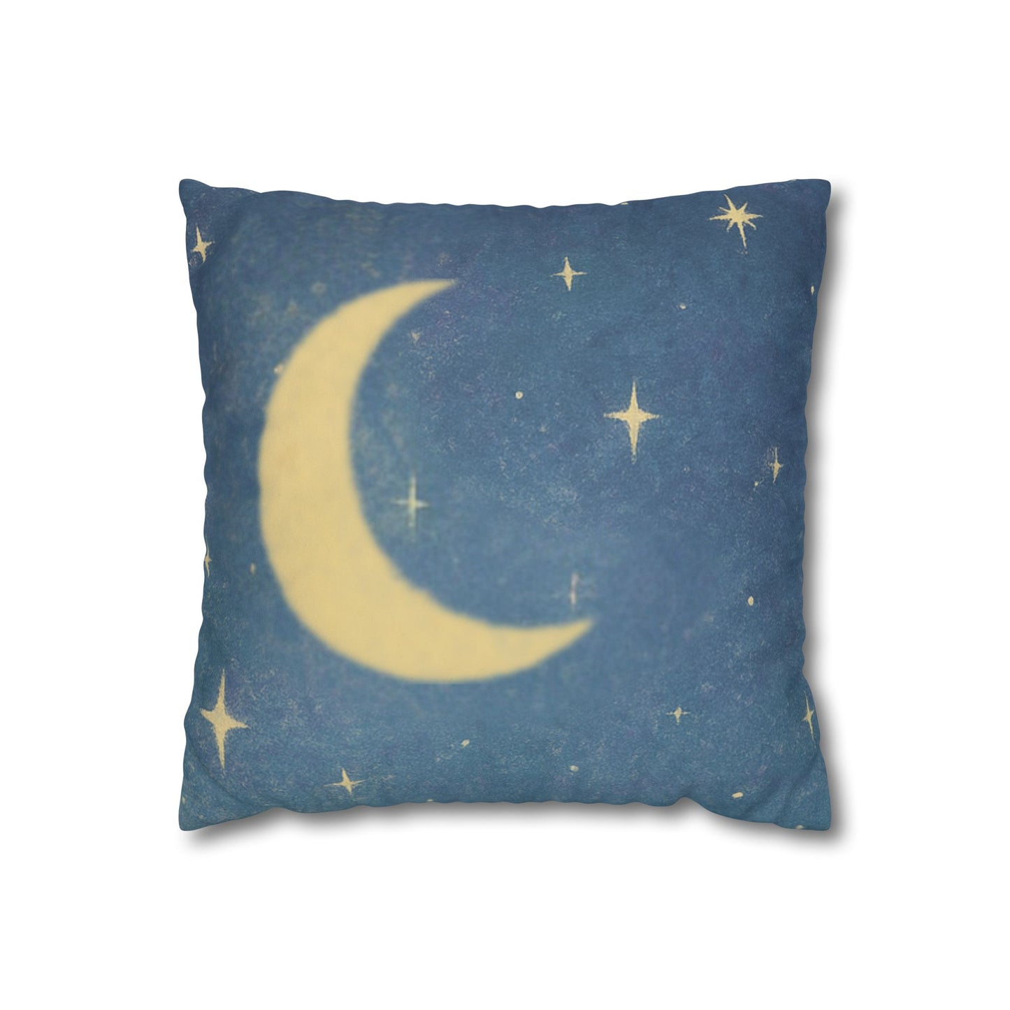 Whispers of a Dream Pillow Cover | Crescent Moon Cozy Cushion