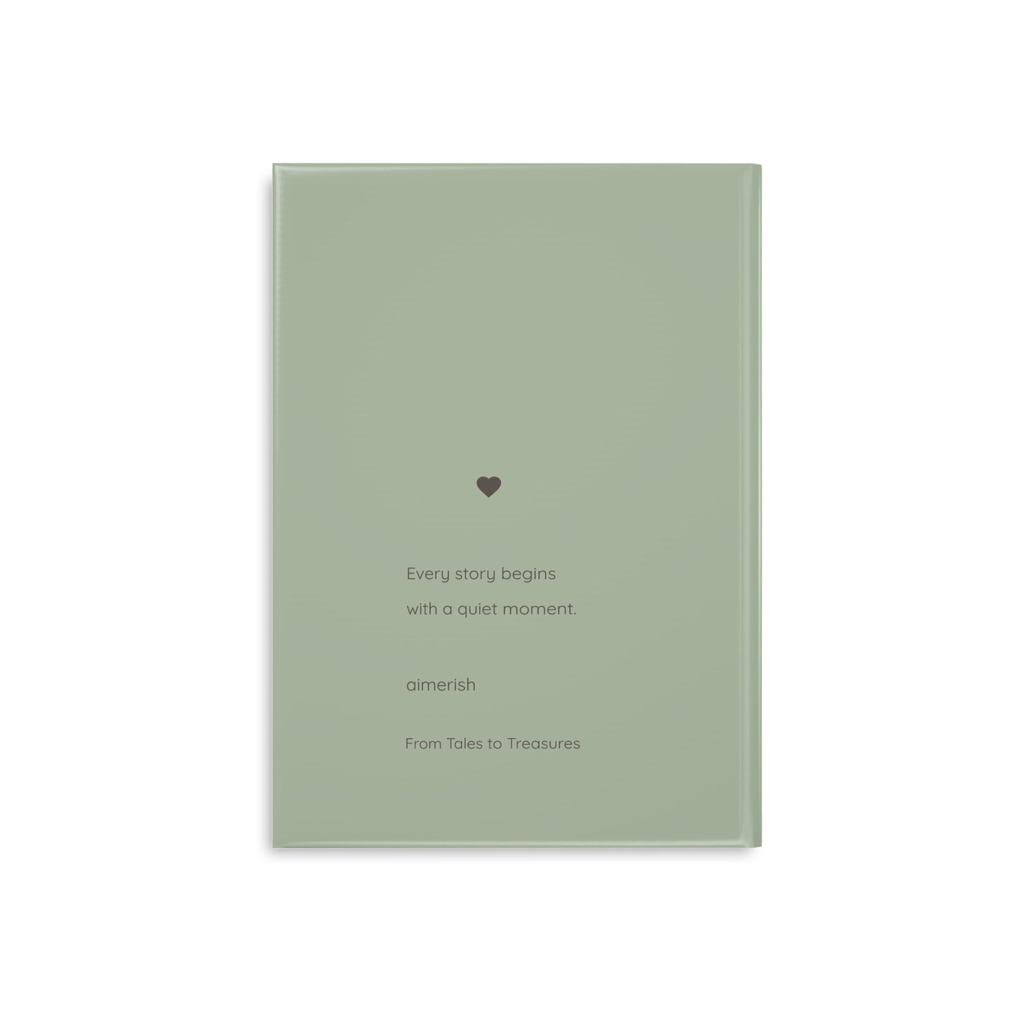 The Days We Keep Hardcover Journal | Aimerish Story-Inspired Notebook