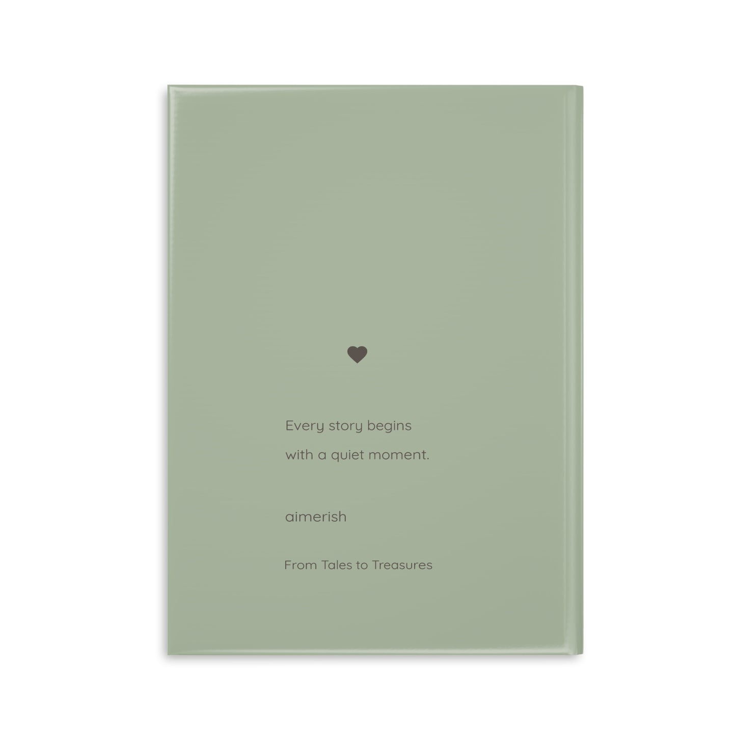 The Days We Keep Hardcover Journal | Aimerish Story-Inspired Notebook