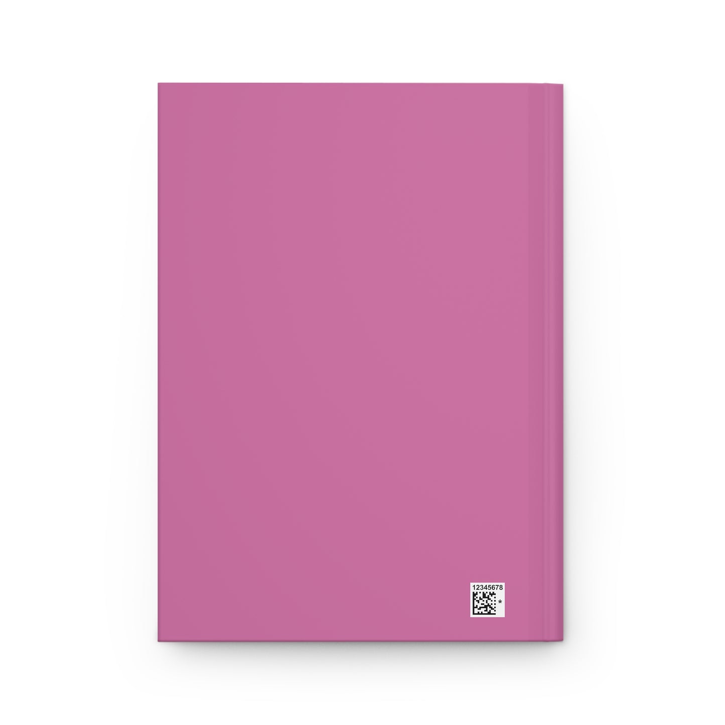 Cute Floral Hardcover Journal - "Have A Lovely Day" Design (Pink)