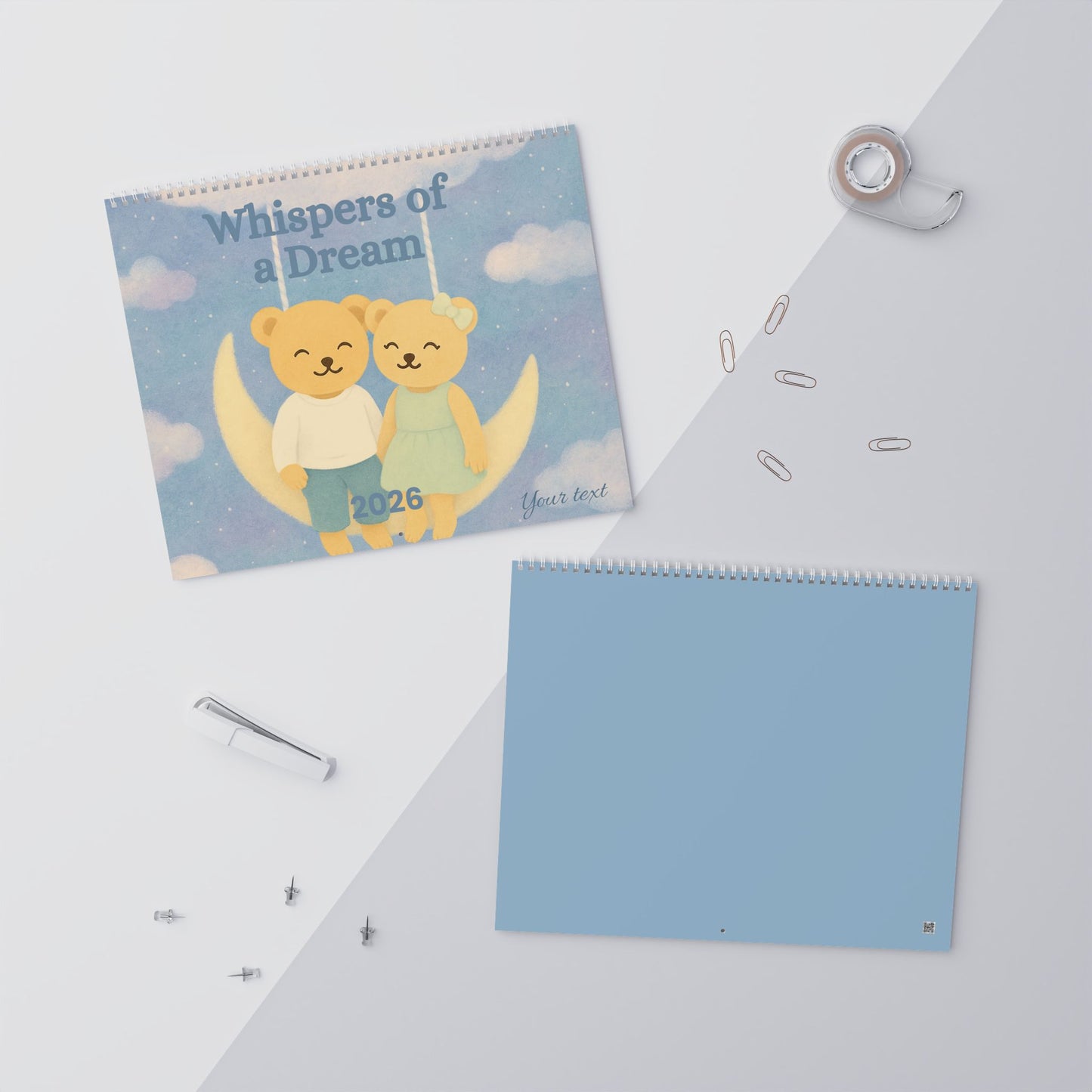 Whispers of a Dream 2026 Wall Calendar | Aimerish Inspirational Décor