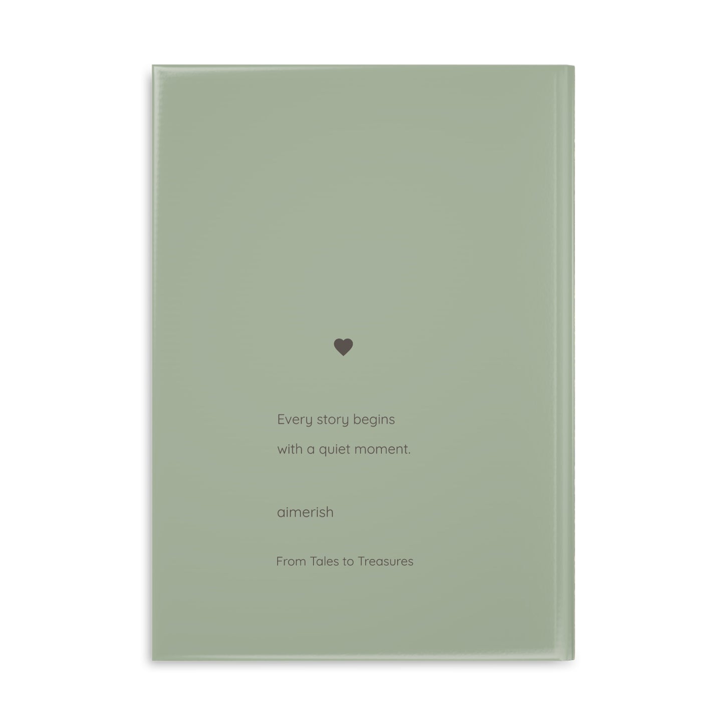 The Days We Keep Hardcover Journal | Aimerish Story-Inspired Notebook