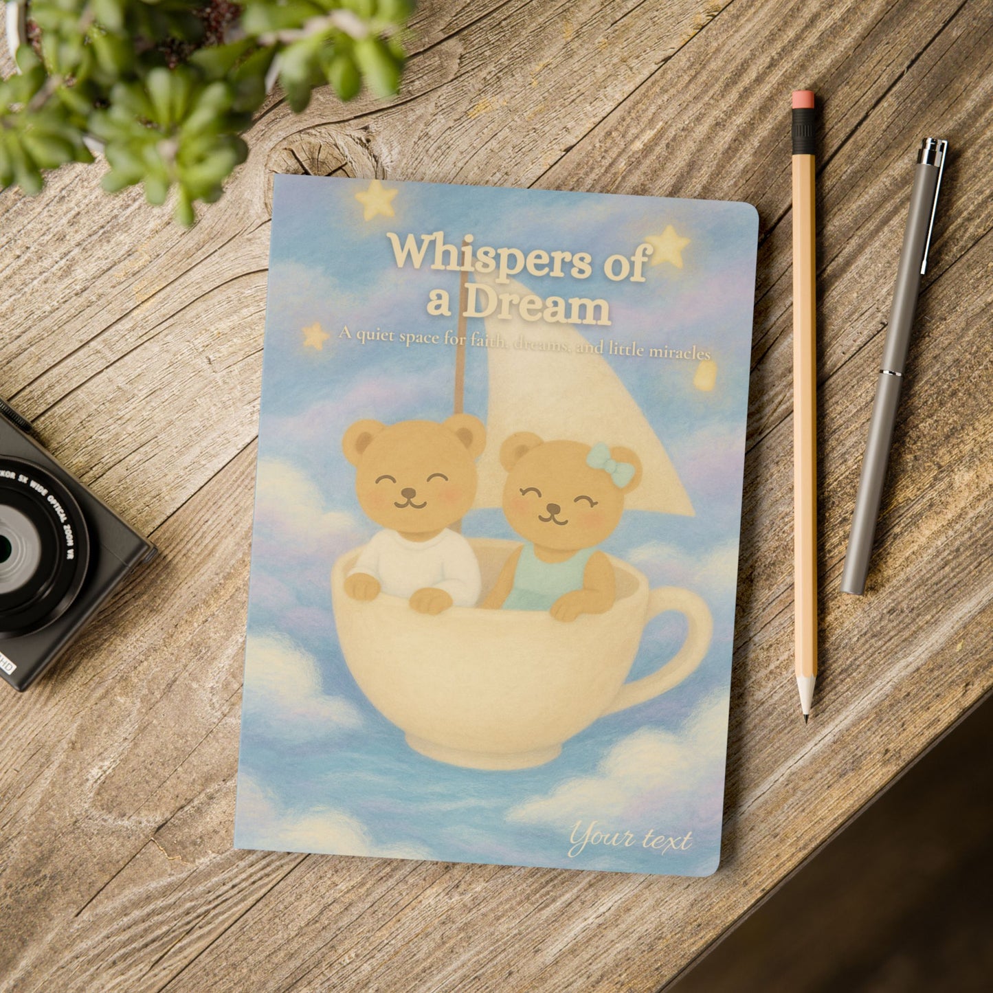 Whispers of a Dream Journal | Aimerish Softcover Notebook Gift