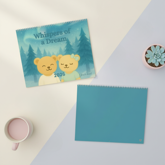 Whispers of a Dream 2026 Wall Calendar | Aurora Forest