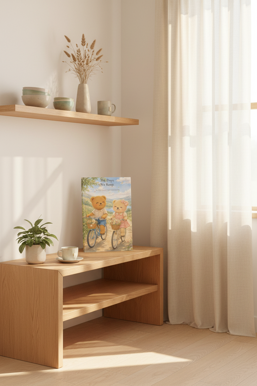 The Days We Keep Hardcover Journal | Aimerish Story-Inspired Notebook
