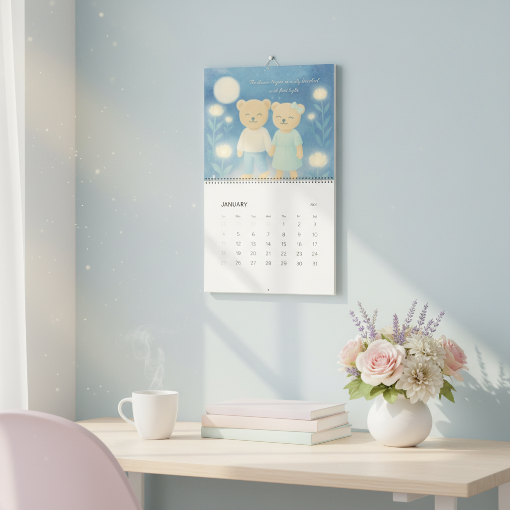 Whispers of a Dream 2026 Wall Calendar | Aurora Forest