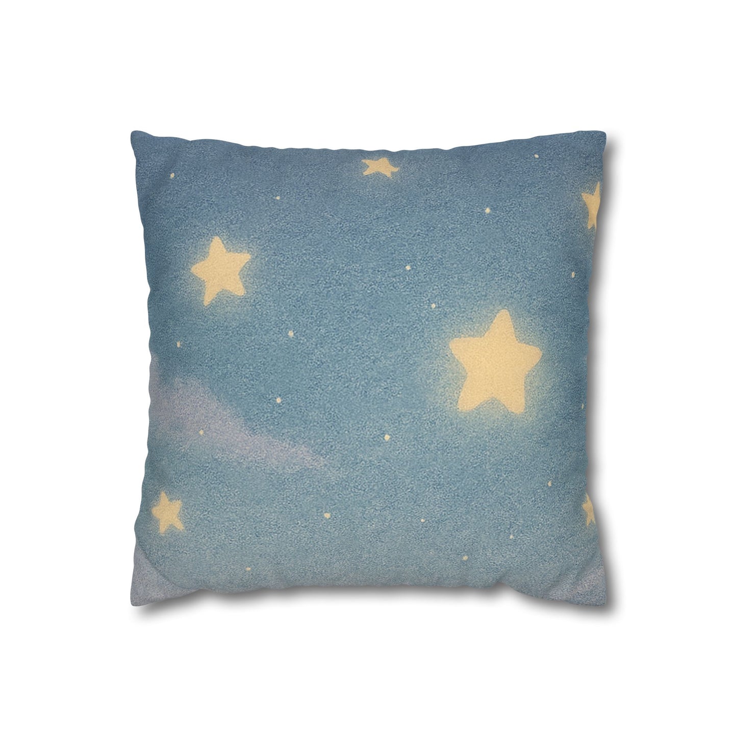 Whispers of a Dream Pillow Cover | Starry Night Cozy Cushion