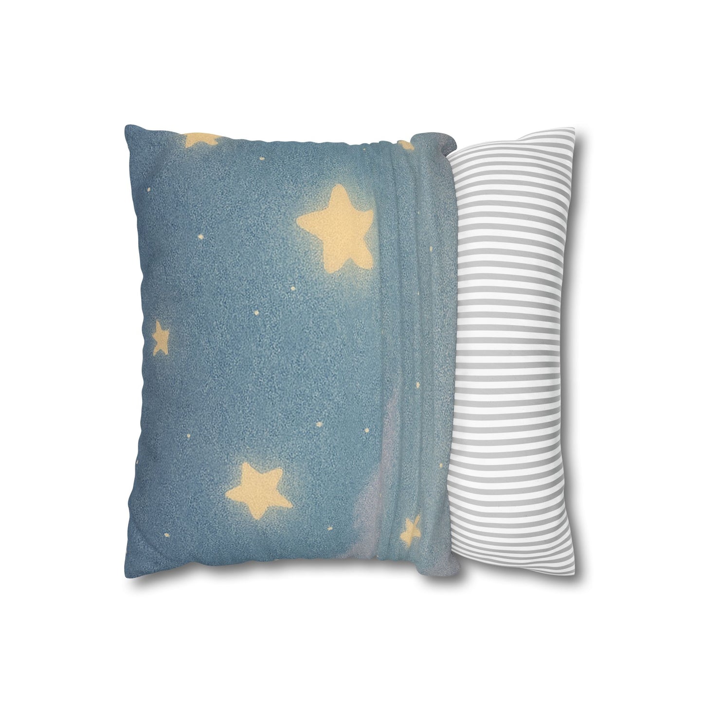 Whispers of a Dream Pillow Cover | Starry Night Cozy Cushion