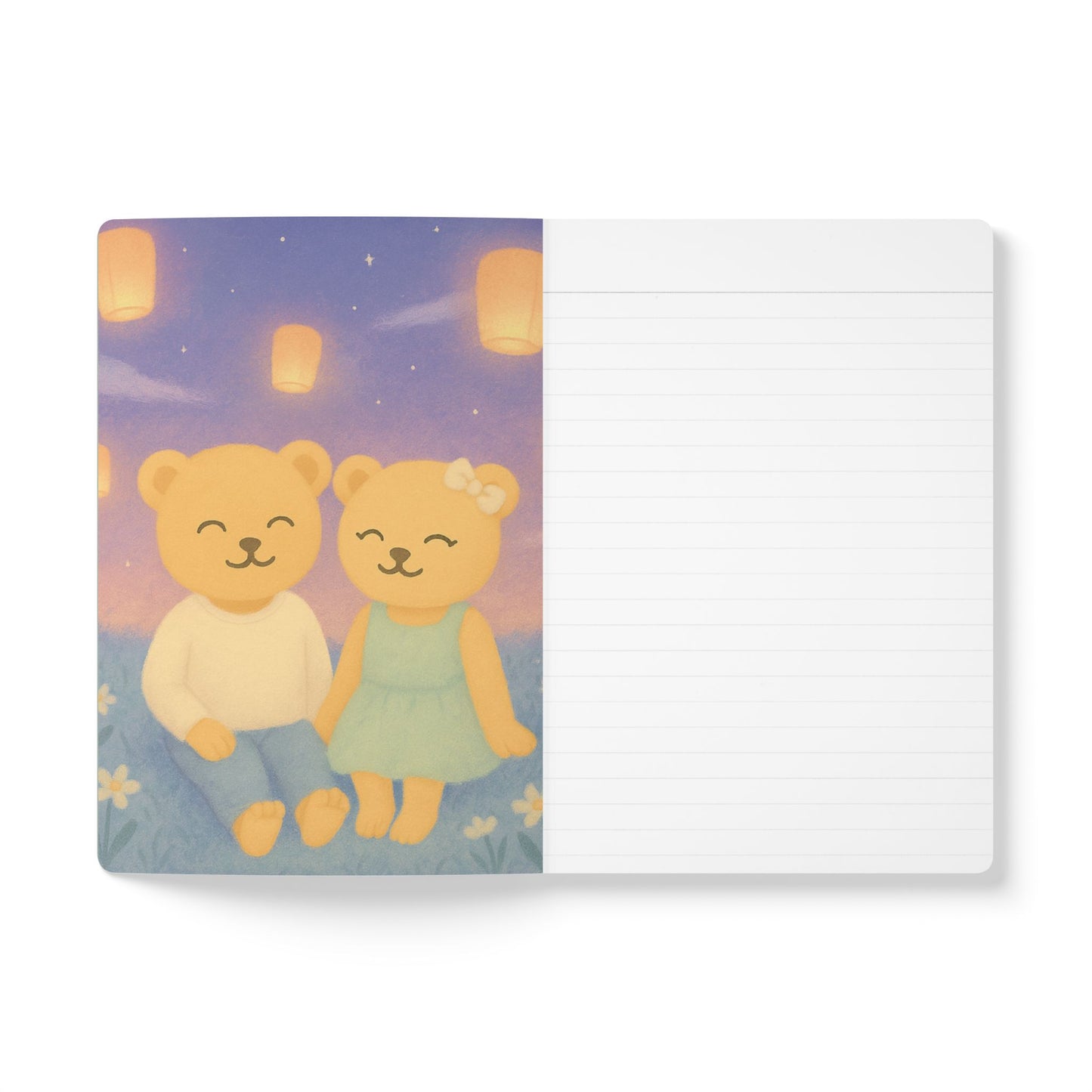 Whispers of a Dream Journal | Pastel Balloon Voyage Notebook