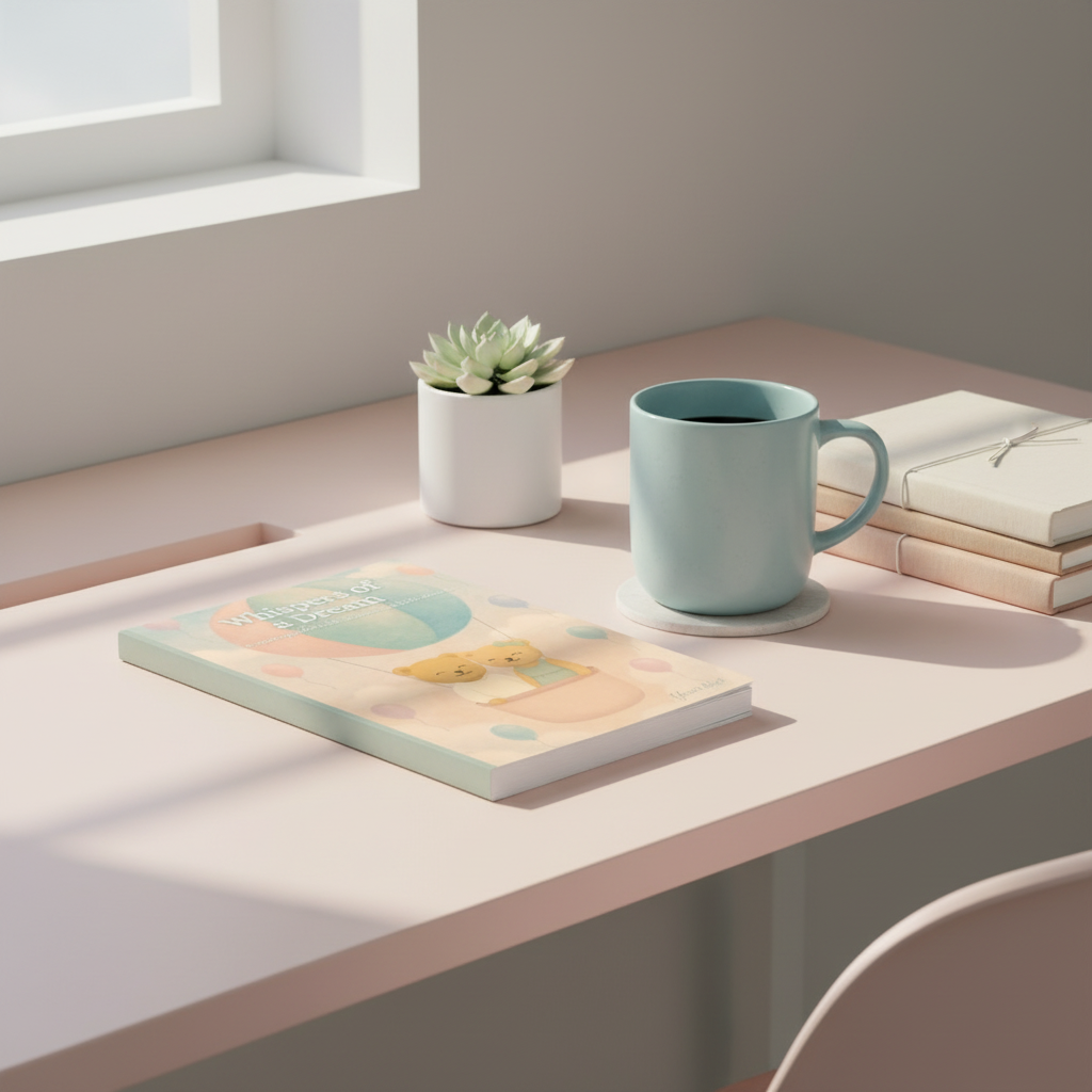 Whispers of a Dream Journal | Pastel Balloon Voyage Notebook