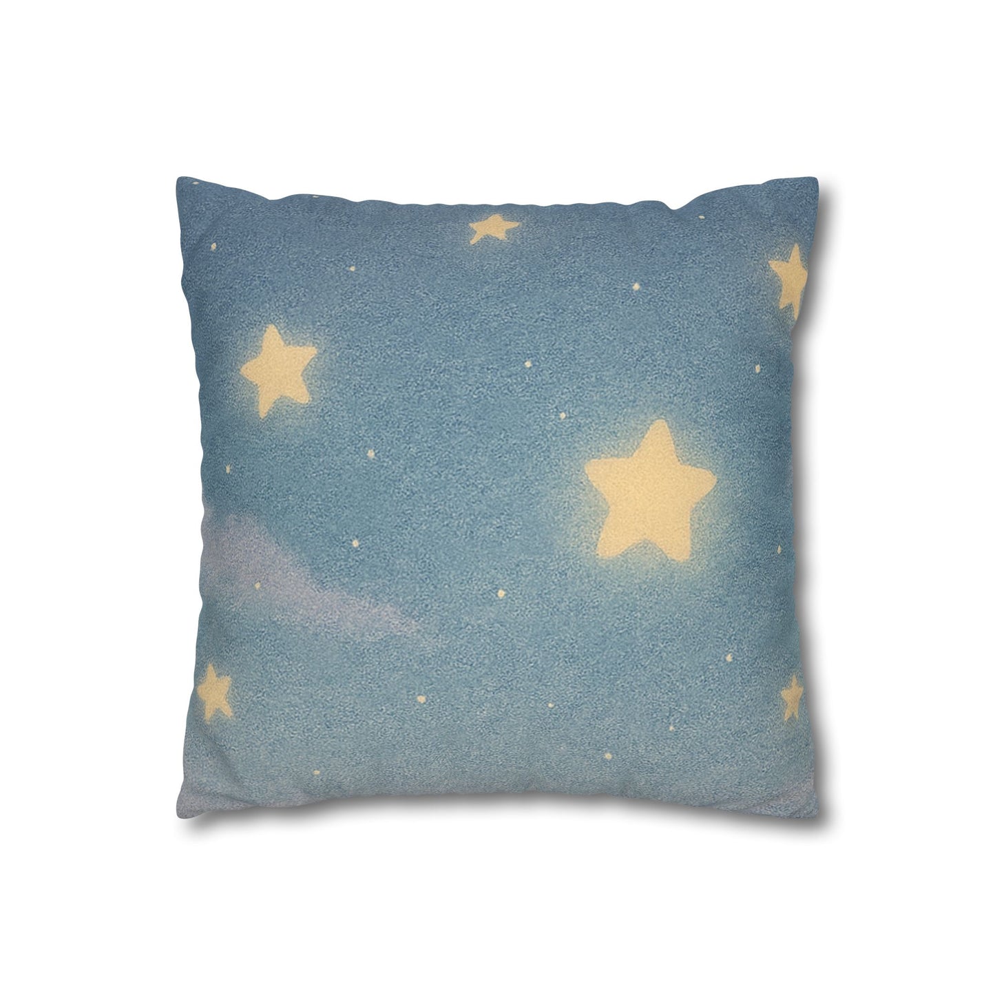 Whispers of a Dream Pillow Cover | Starry Night Cozy Cushion