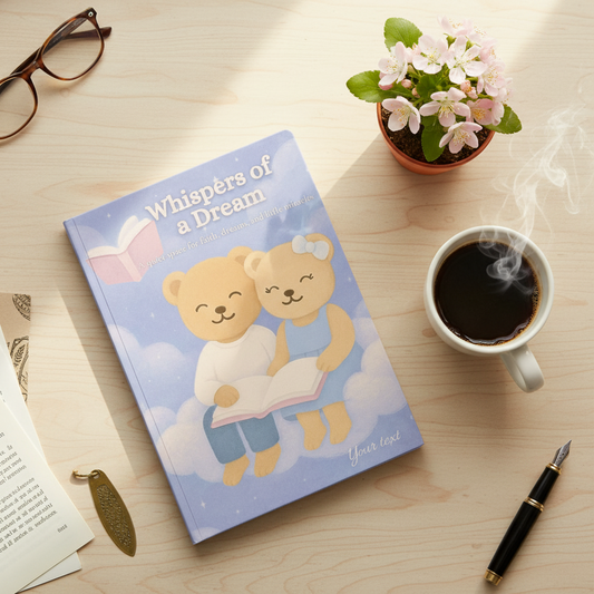 Whispers of a Dream Journal | Cloud Reading Softcover Notebook