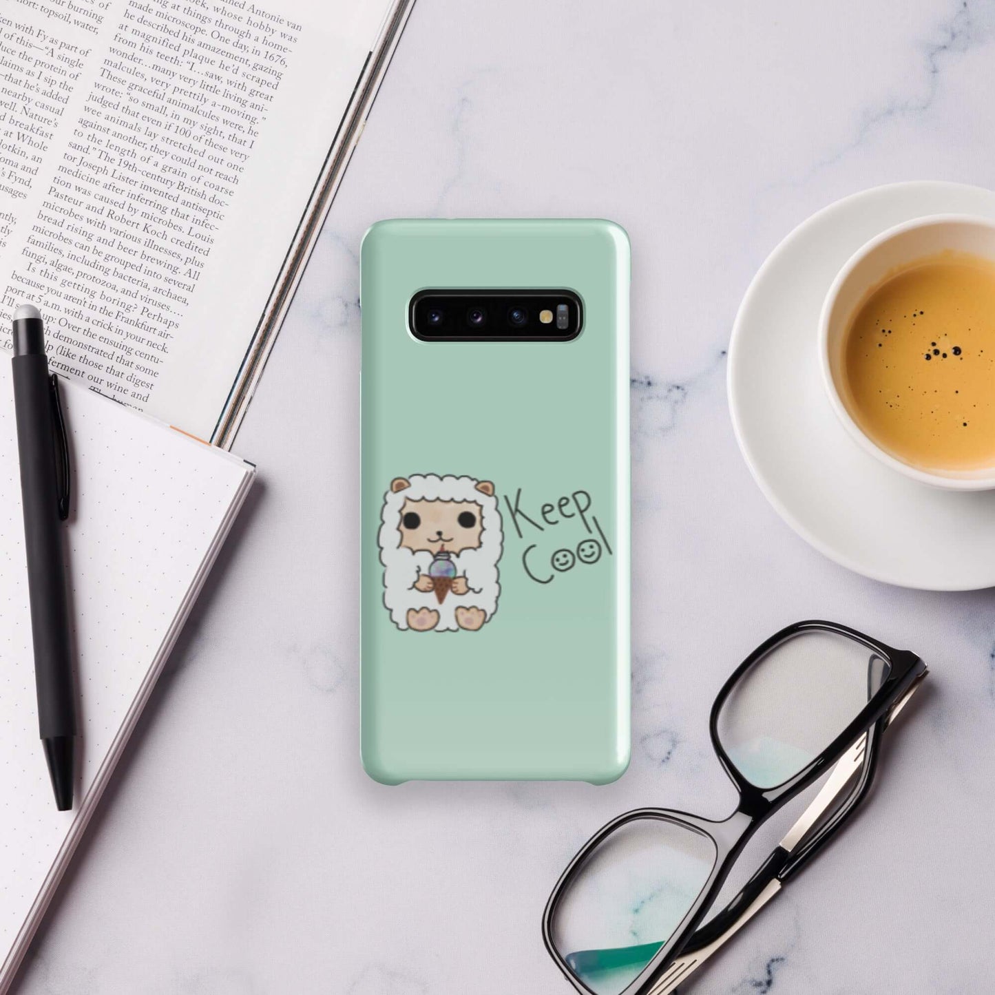 Snap case for Samsung®-Green
